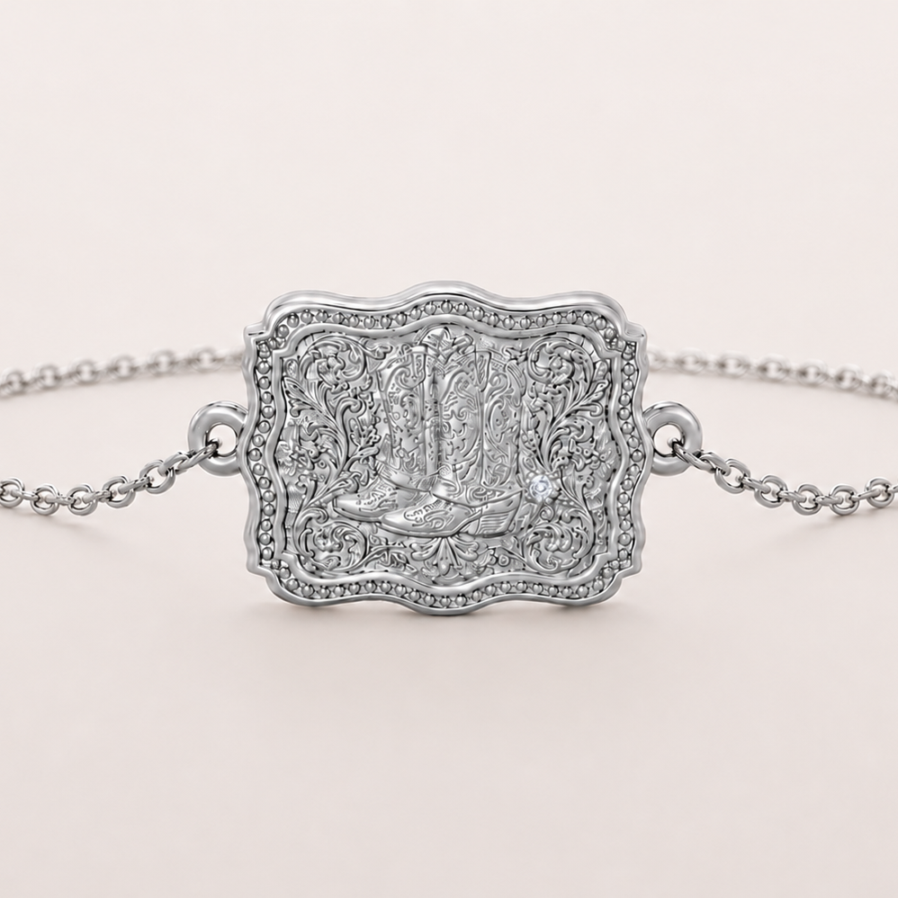 Auren Cowboy Boot Buckle Bracelet