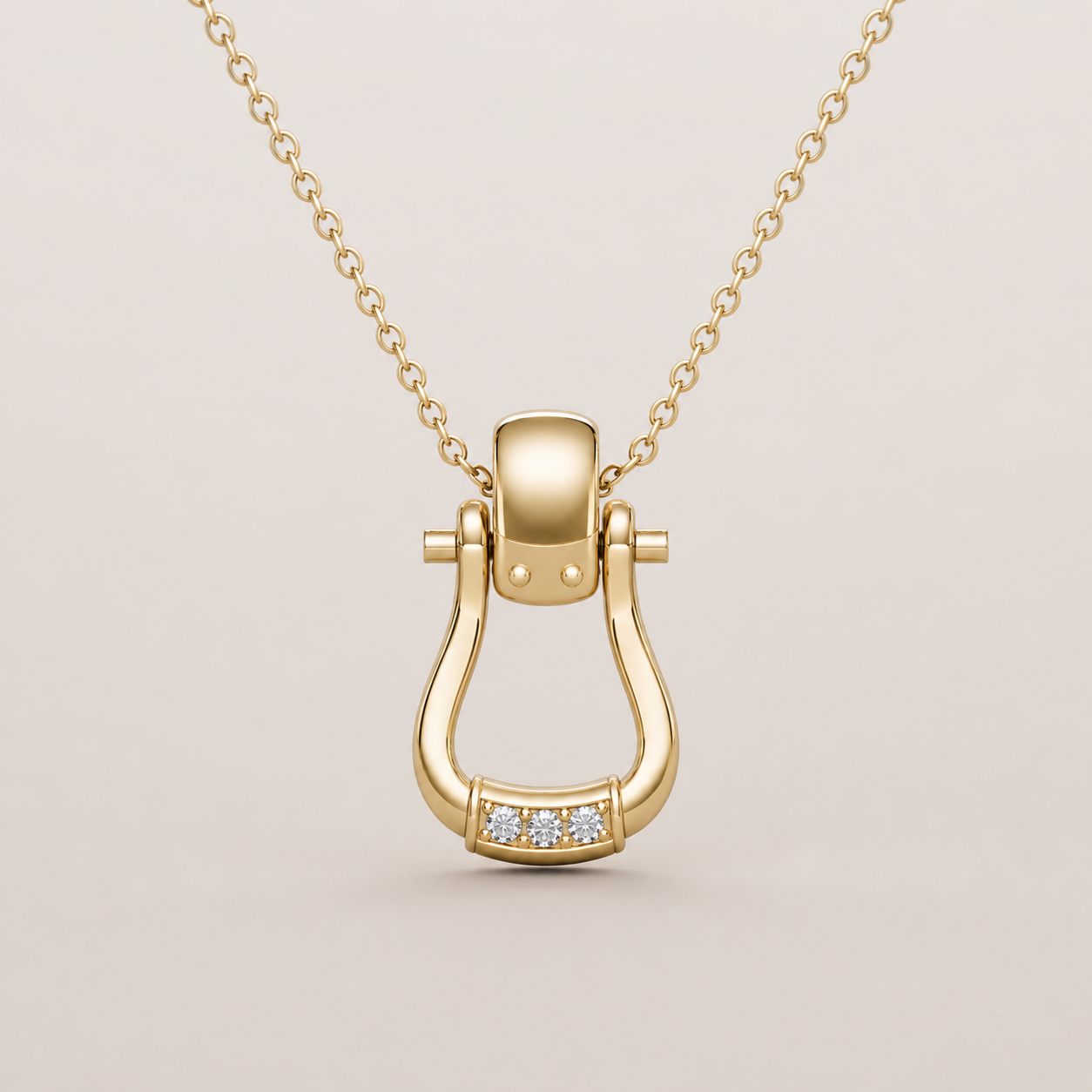 Auren Buckle Necklace