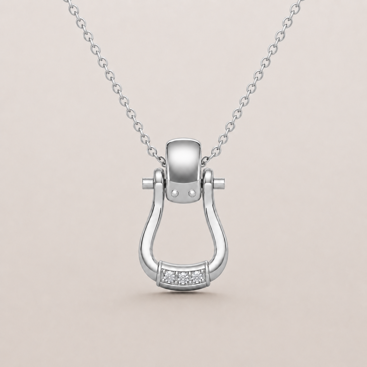 Rayne Stirrup Necklace