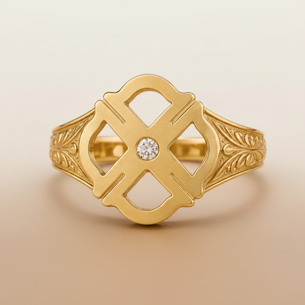 Solen Spurs Rowel Ring