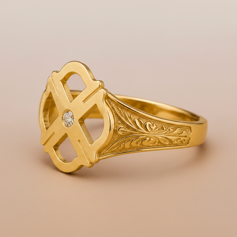 Solen Spurs Rowel Ring