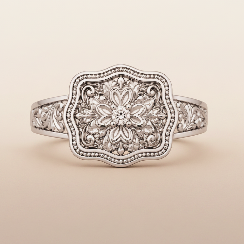 Auren Clover Buckle Ring