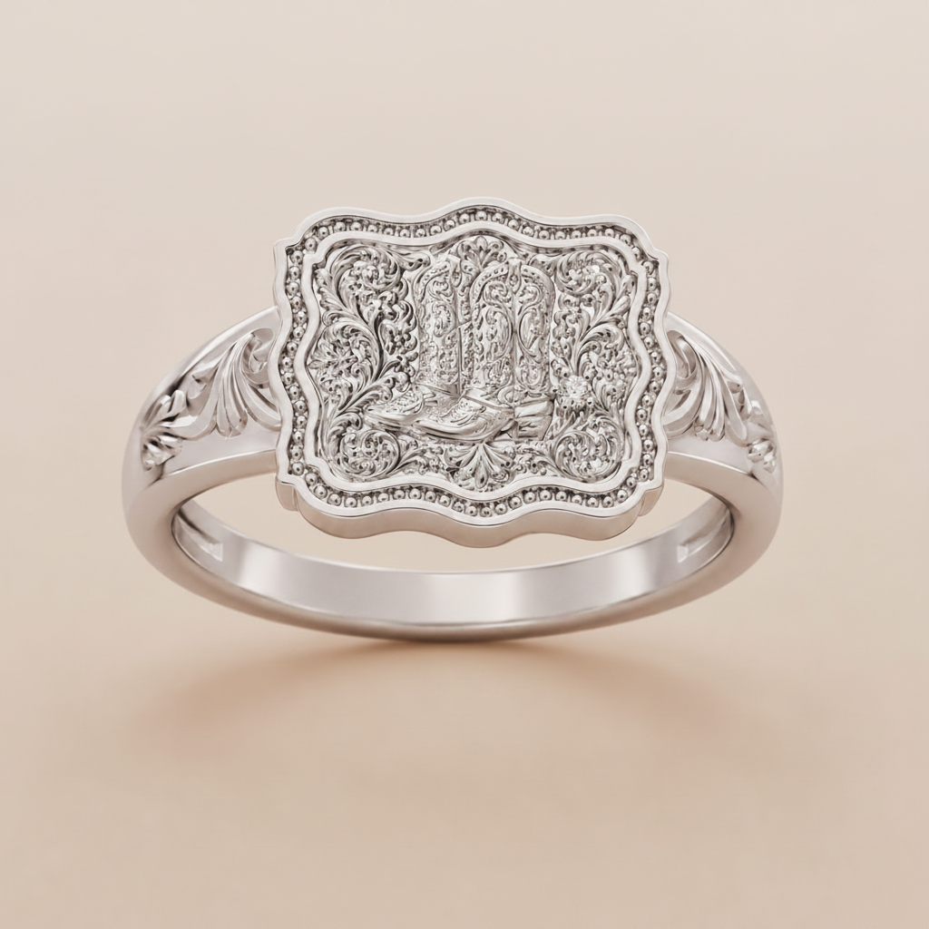 Auren Boots Buckle Ring