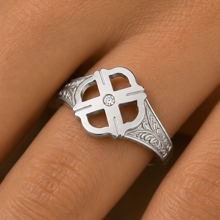 Solen Spurs Rowel Ring