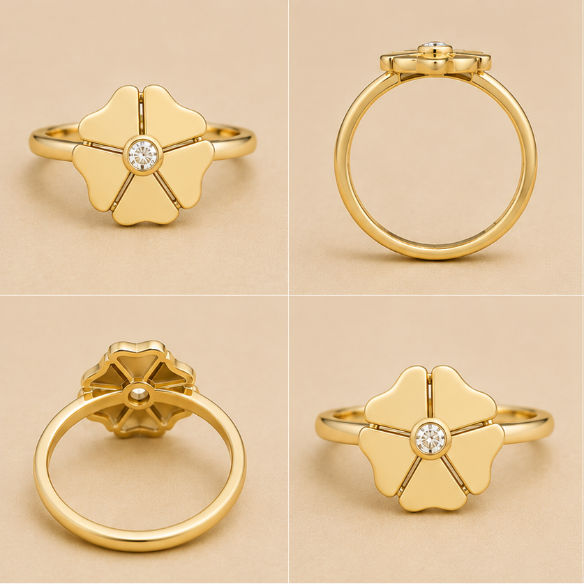 Solen Spur Ring